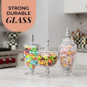 Clear Candy Display Jars