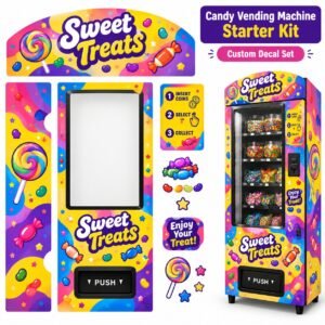 Custom Candy Machine Decal Set